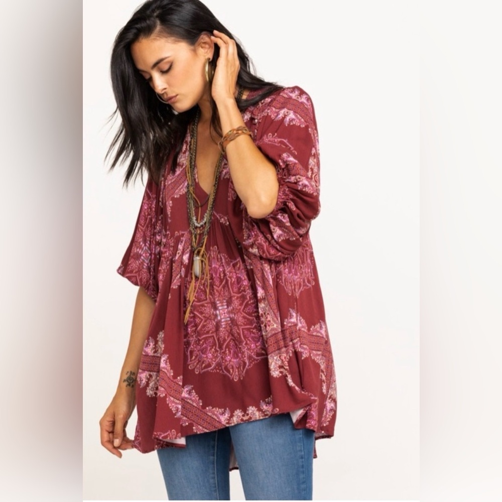 Free People Bohemian Girl Talk Tunic